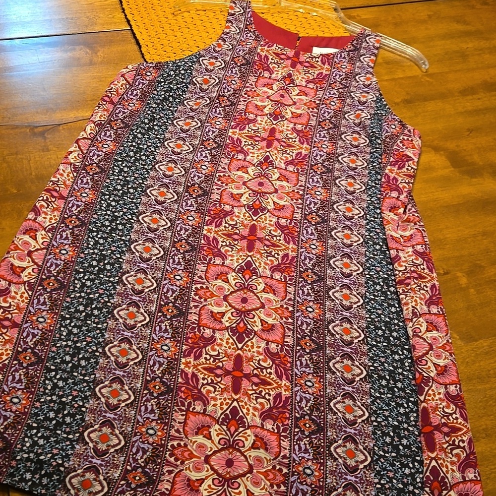 Allison Joy Red and Multicolor Dress From Papillon. 2 Dresses For 1 Price! - Picture 5 of 8